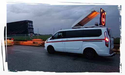 Begleitfahrzeug für Österreich & Deutschald BF3